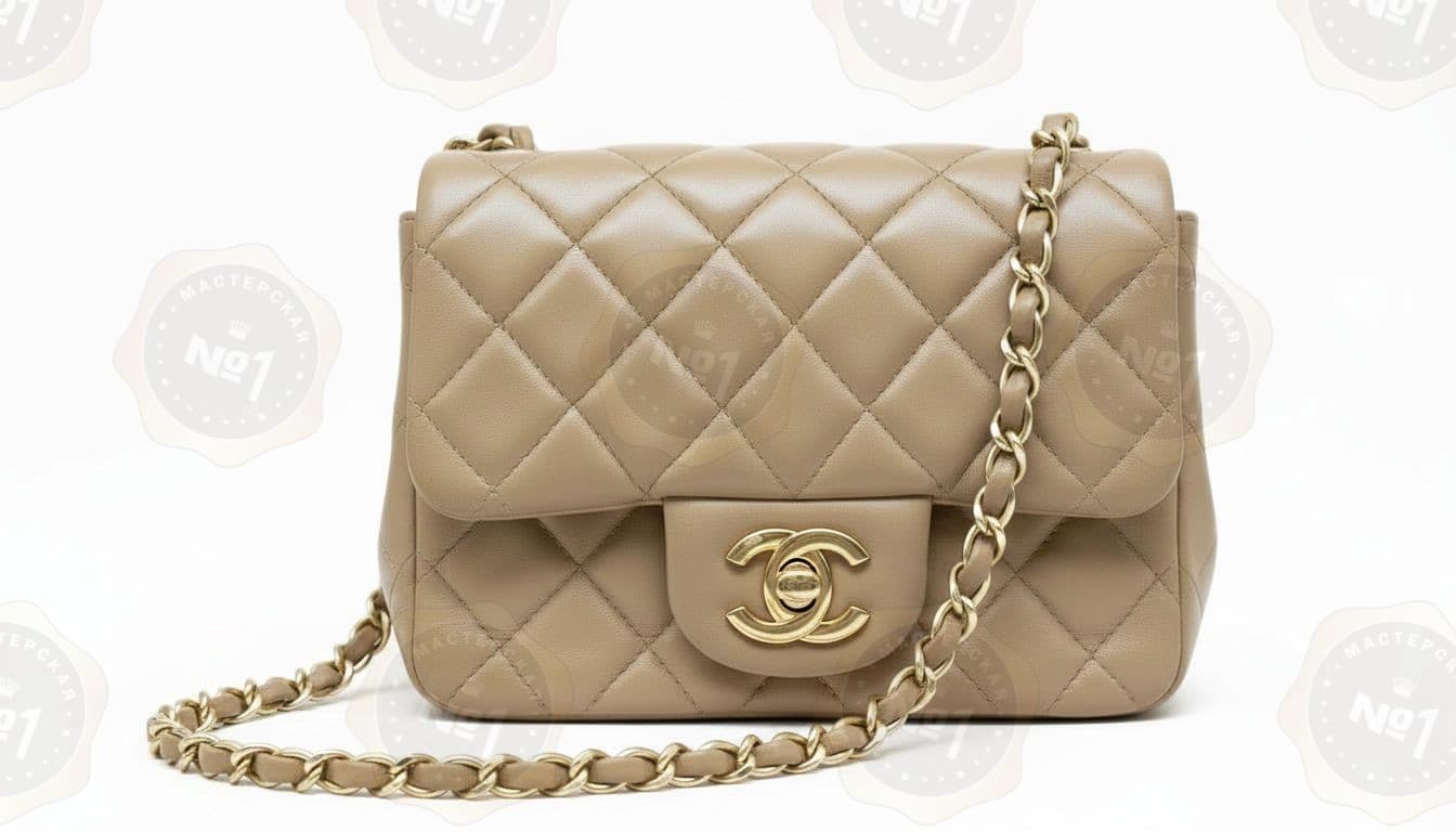 Chanel — реставрация кожи сумки